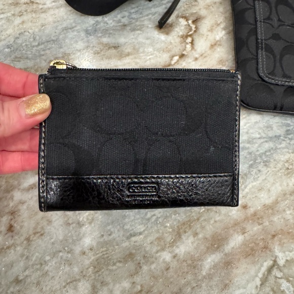 Coach Black Crossbody Bag and Wallet Set - Picture 2 of 9